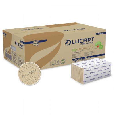Asciugamani EcoNatural piegati a V