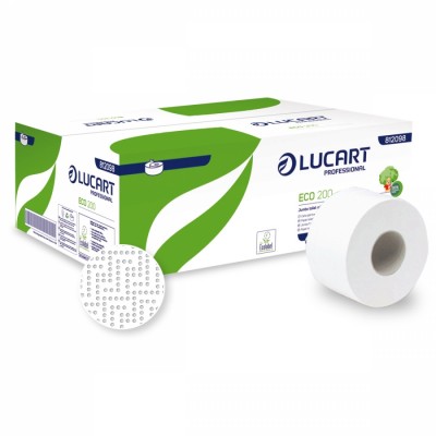 Carta igienica Mini Jumbo EcoLucart 200 mt