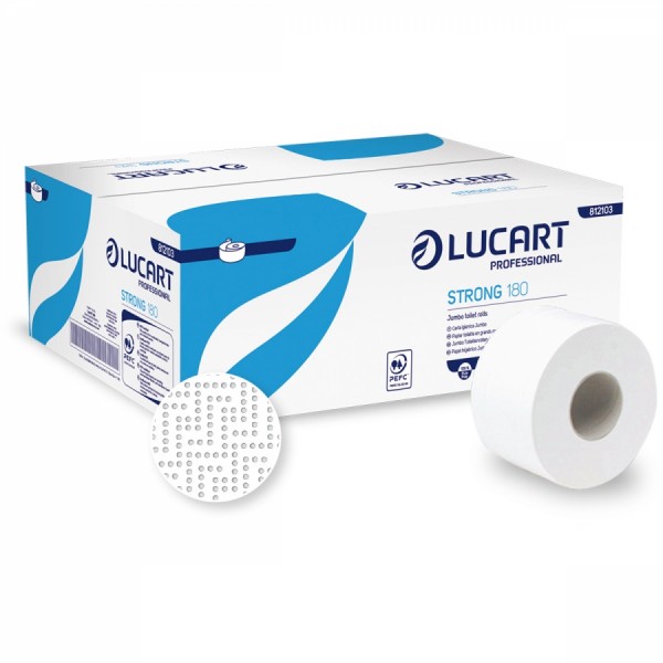 Carta igienica Mini Jumbo StrongLucart Carta igienica Mini Jumbo StrongLucart