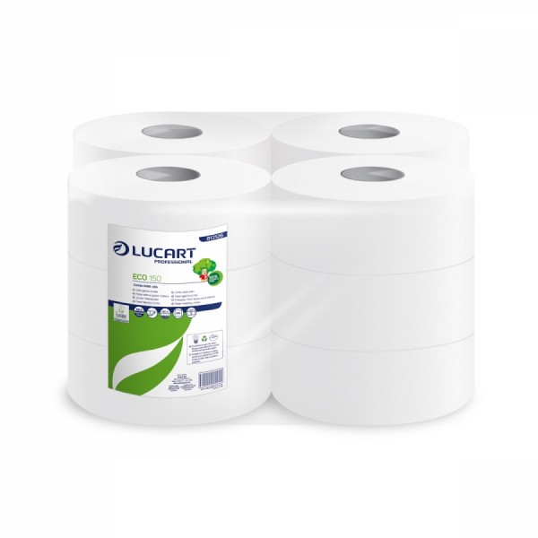 Carta igienica Mini Jumbo EcoLucart 150 mt Carta igienica Mini Jumbo EcoLucart 150 mt