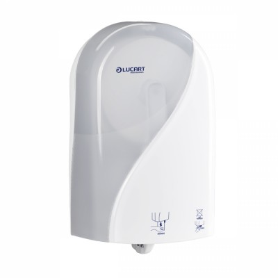 Dispenser Identity autocut bianco per carta igienica