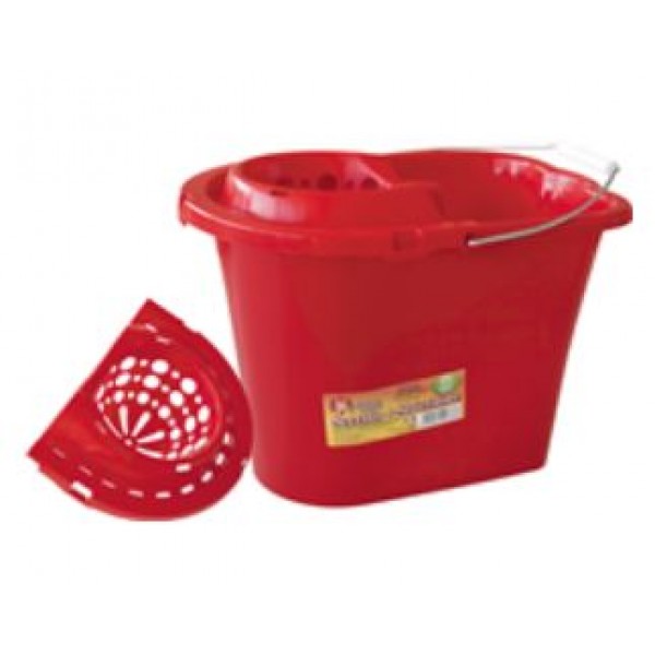 Secchio strizzatore ECO 15 lt rosso Secchio strizzatore ECO 15 lt rosso