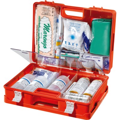 Valigetta Pronto Soccorso MED P5 arancio dim.41x31x15cm