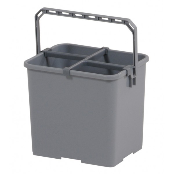 Secchio Plastica grigio 6 lt. Secchio Plastica grigio 6 lt.
