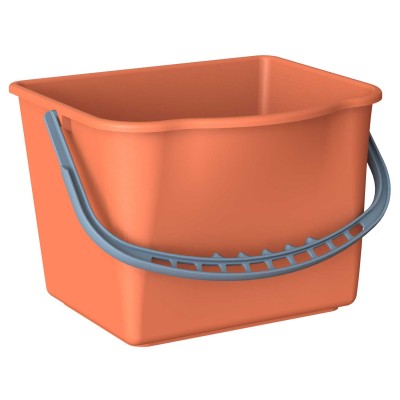 Secchio Plastica arancio 10 lt.