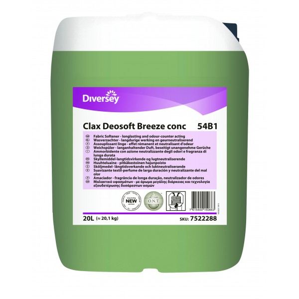 Clax Deosoft Breeze conc 54B1 5 lt Clax Deosoft Breeze conc 54B1 5 lt