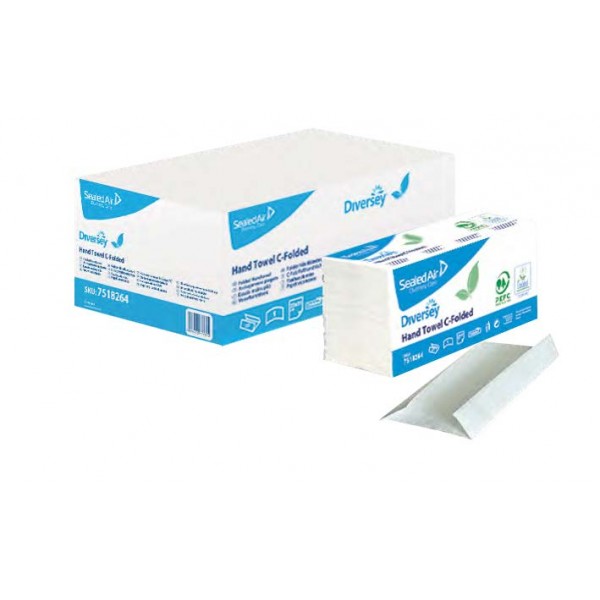Hand Towel C-Folded (Utilizzabili con dispenser 7522937) Hand Towel C-Folded (Utilizzabili con dispenser 7522937)