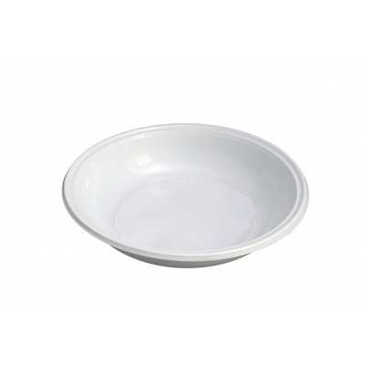 Piatto fondo tondo Bio in PLA compostabile diam. 21cm