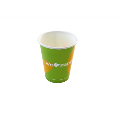 Bicchiere cartoncino laminato MaterBi 270cc