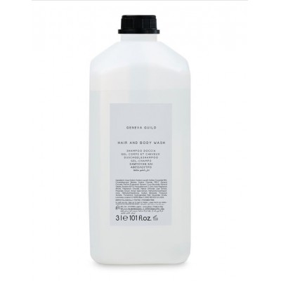 Shampoo doccia flacone 3 lt Verde trasparente