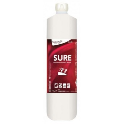 SURE Washroom Cleaner&Desc. 1 lt