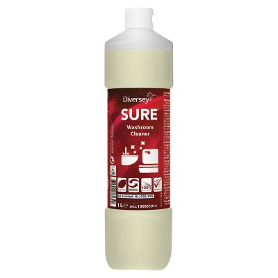 SURE Washroom Cleaner deterg.per pulizia bagni fl.1lt.