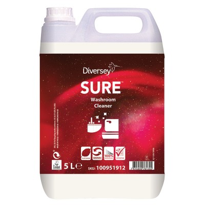 SURE Washroom Cleaner deterg.pulizia bagni ta.5lt.