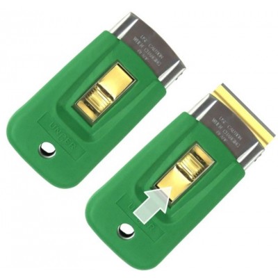 Raschietto vetri sicurezza 4cm. (senza lama)