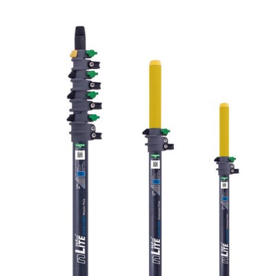 Asta Master nLite fibra di vetro chiusa 1,34mt-lungh.4,50mt.