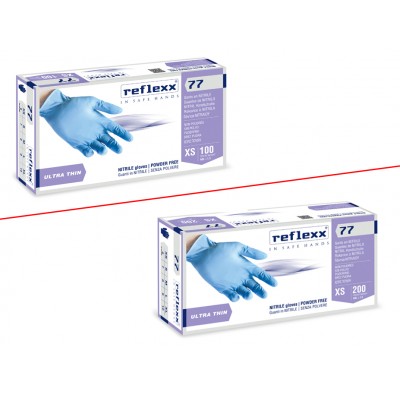 Guanti in nitrile senza polvere L aql 1,5 gr.3