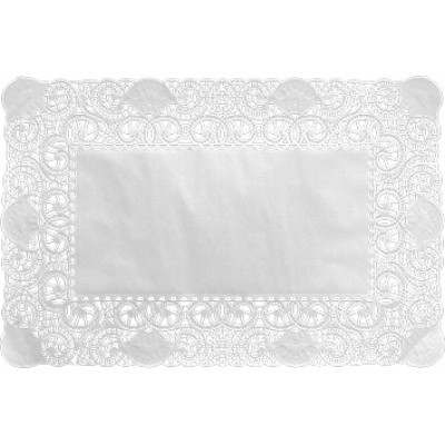 Pizzi 30x40 cm bianco