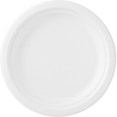 Piatto Bagassa bianco 220 mm