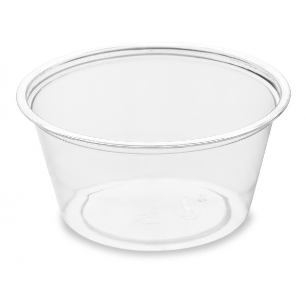 Coppetta condimenti 60 ml rPET trasparente Coppetta condimenti 60 ml rPET trasparente