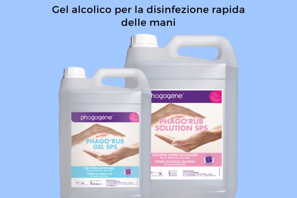 Promozione Gel alcolico disinfezione PHAGO' RUB